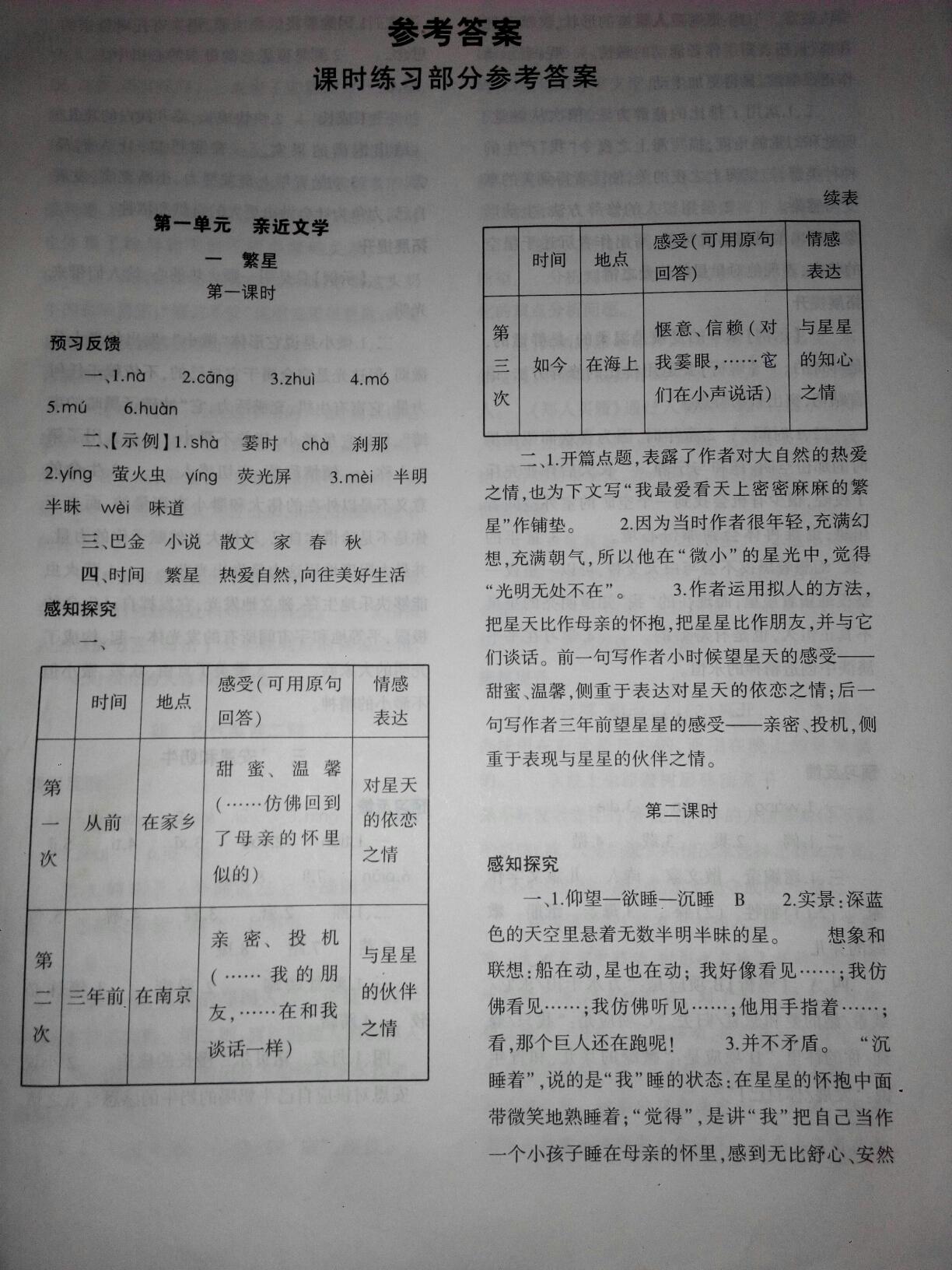 2016年基礎(chǔ)訓(xùn)練七年級語文上冊蘇教版僅限河南省使用大象出版社 第1頁