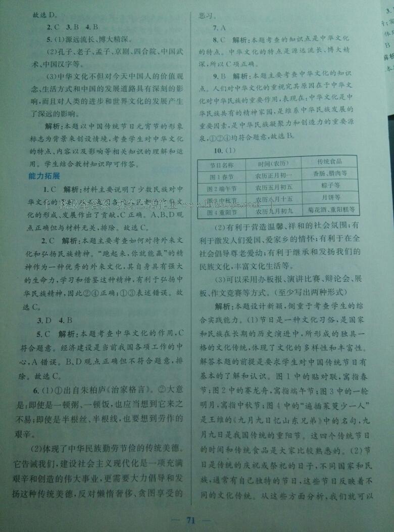 2016年新優(yōu)化設(shè)計(jì)初中課時(shí)學(xué)練測(cè)九年級(jí)思想品德上冊(cè) 第13頁(yè)