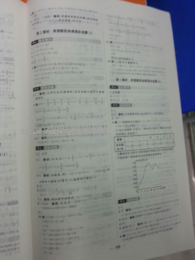 2016年陽光計劃七年級數學上冊北師大版 第5頁