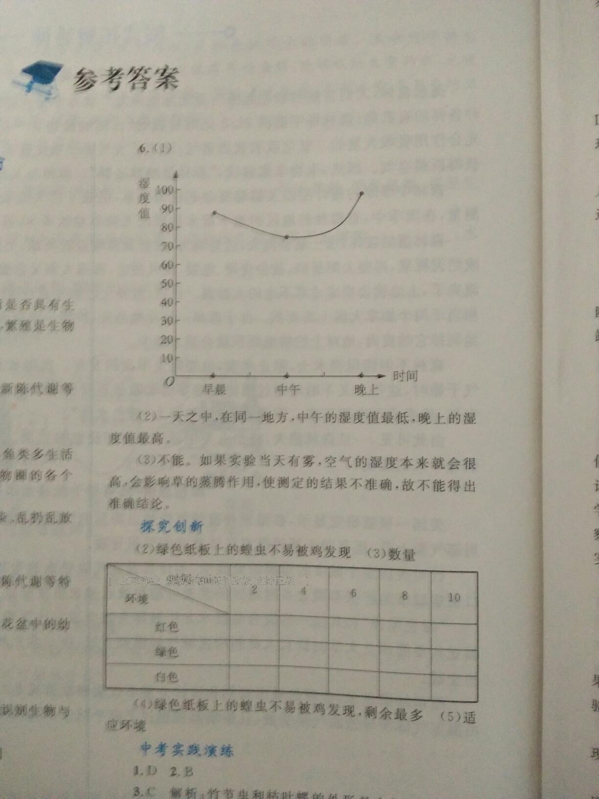 2016年課堂精練七年級生物上冊北師大版 第16頁