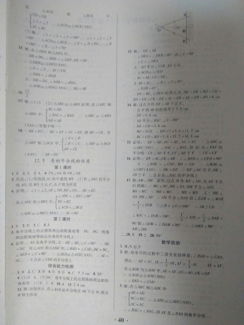 2016年新坐标同步练习八年级数学上册人教版 第4页