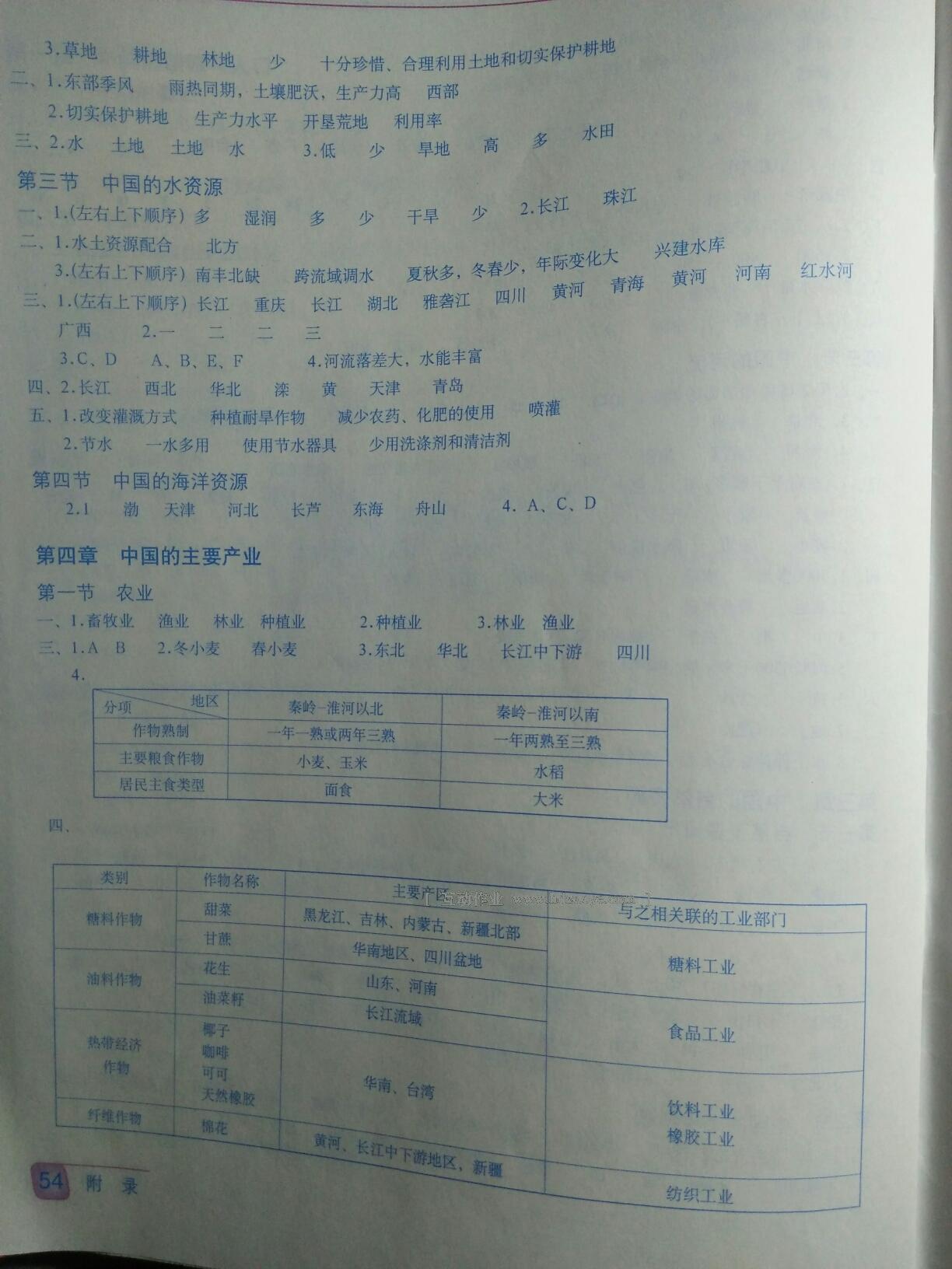 2016年地理填充圖冊八年級上冊湘教版星球地圖出版社 第7頁