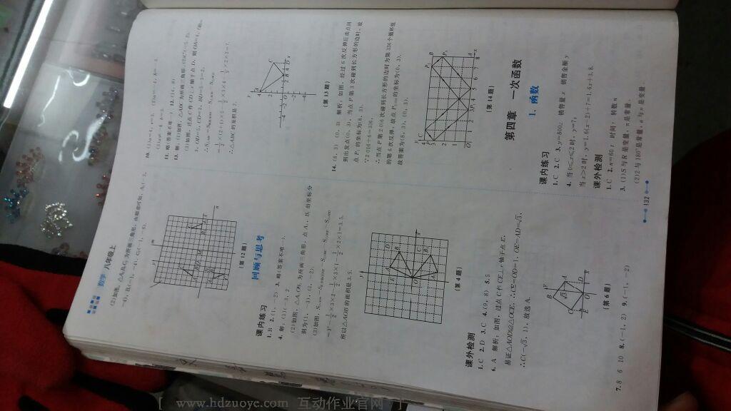 2016年伴你学八年级数学上册北师大版北京师范大学出版社 第17页