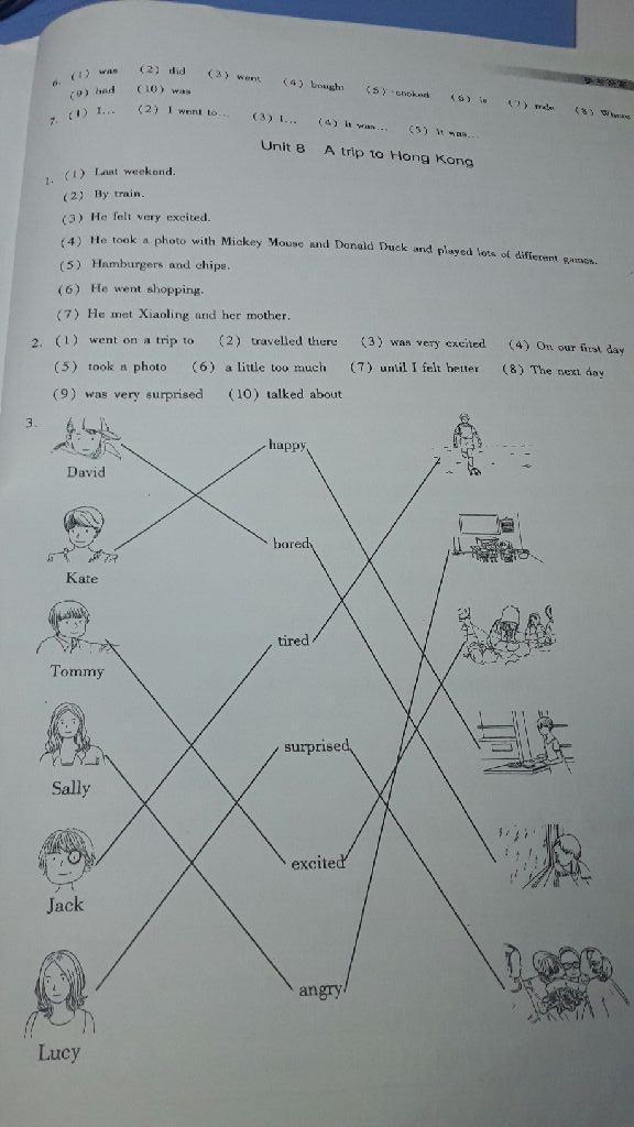 2016年陽光學(xué)業(yè)評(píng)價(jià)六年級(jí)英語上冊(cè)教科版 第13頁