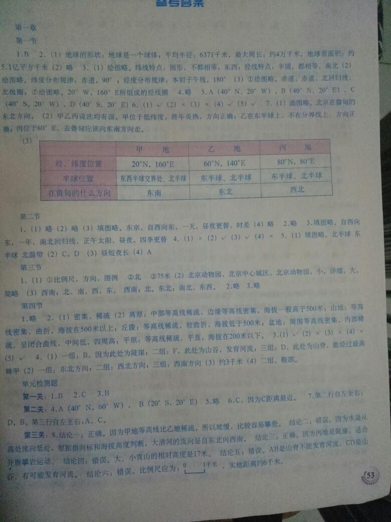 2016年地理填充图册七年级上册人教版中国地图出版社 第9页