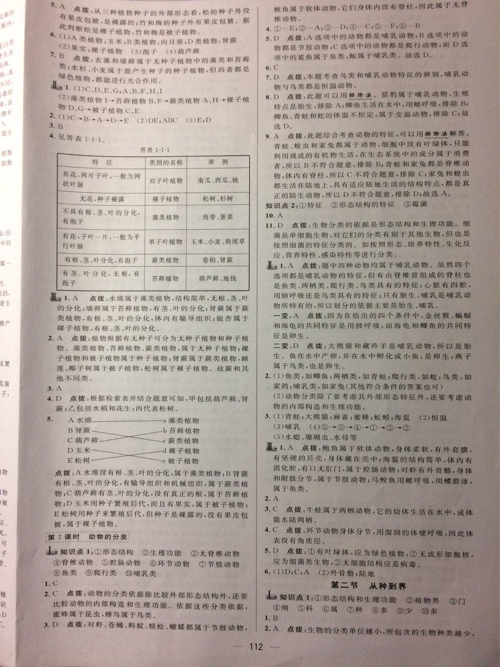 2016年綜合應(yīng)用創(chuàng)新題典中點八年級生物上冊人教版 第38頁