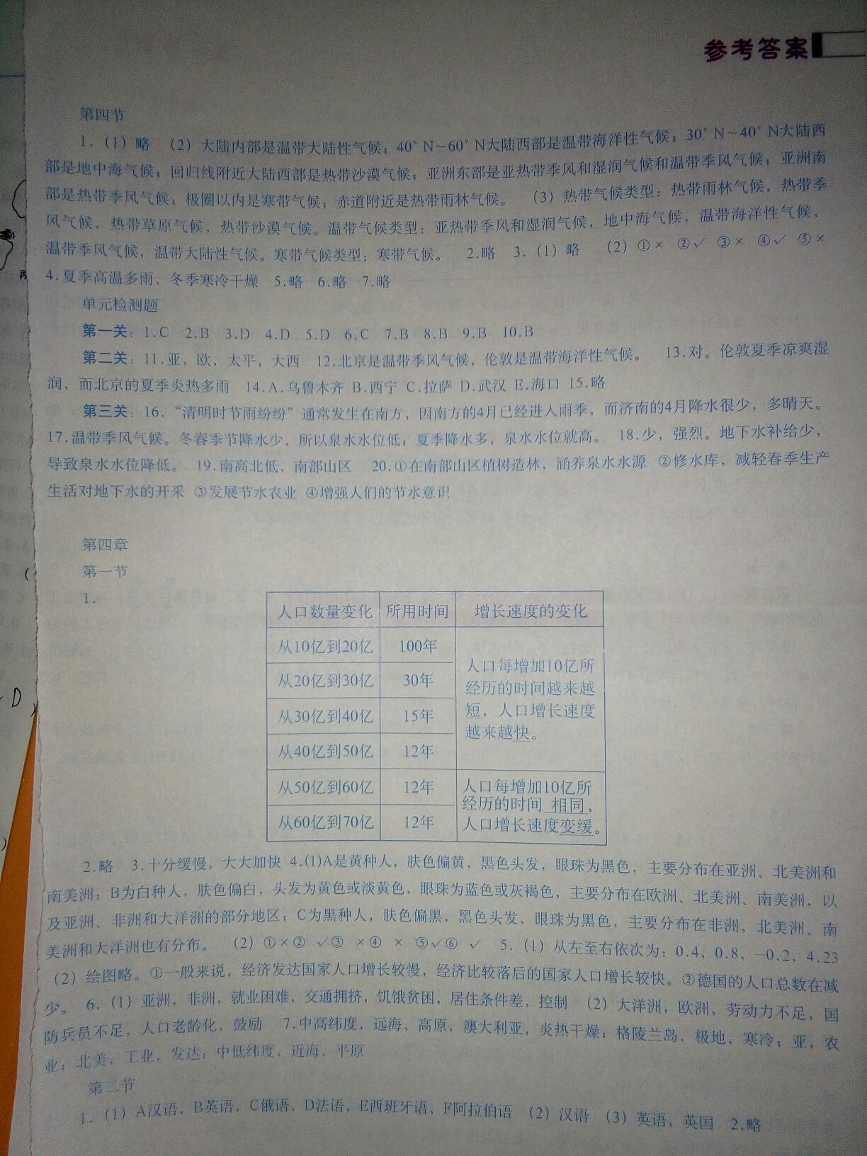 2016年地理填充图册七年级上册人教版中国地图出版社 第24页