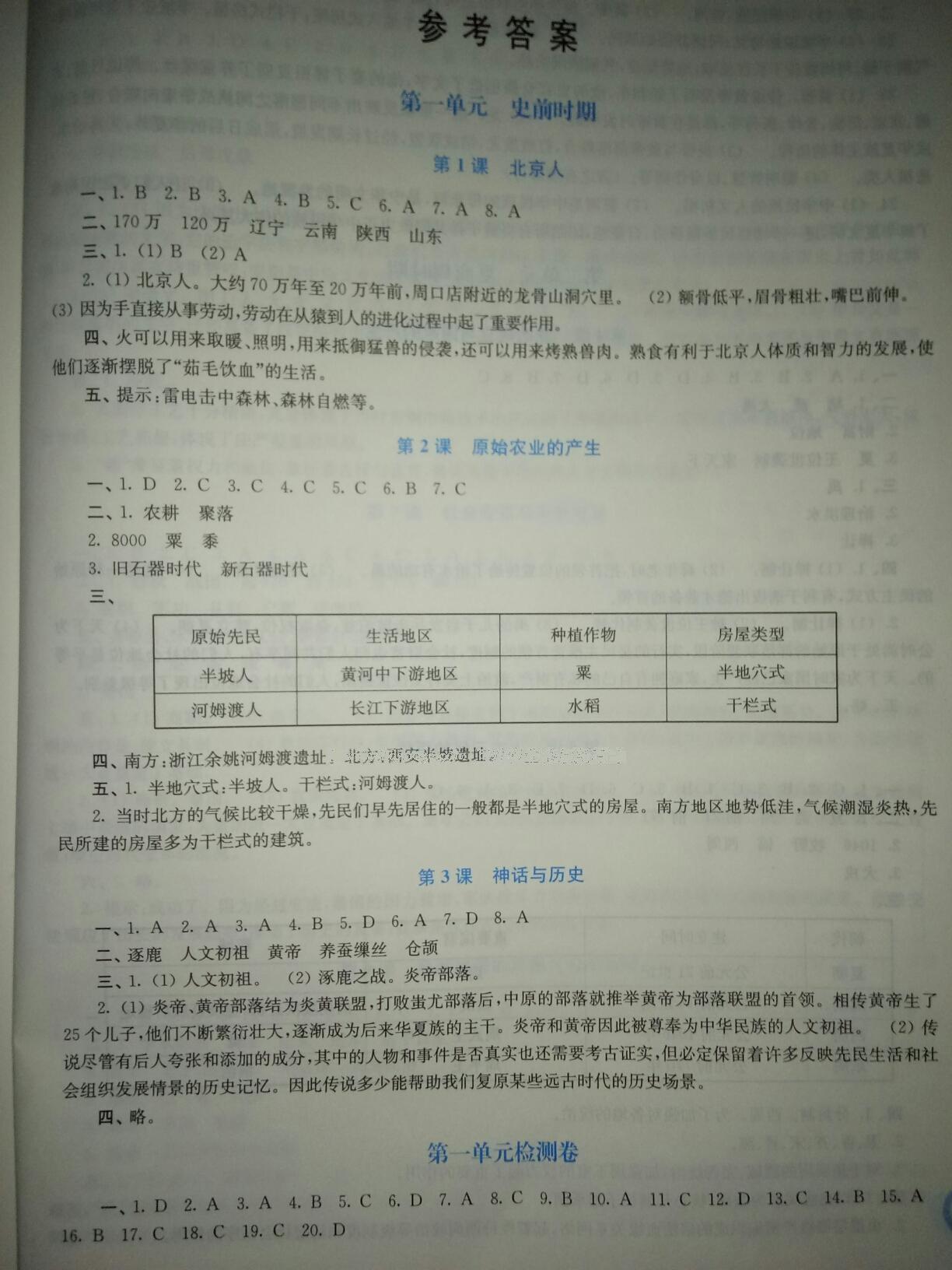 2016年新課程學(xué)習(xí)指導(dǎo)七年級(jí)中國(guó)歷史上冊(cè)華師大版 第49頁(yè)