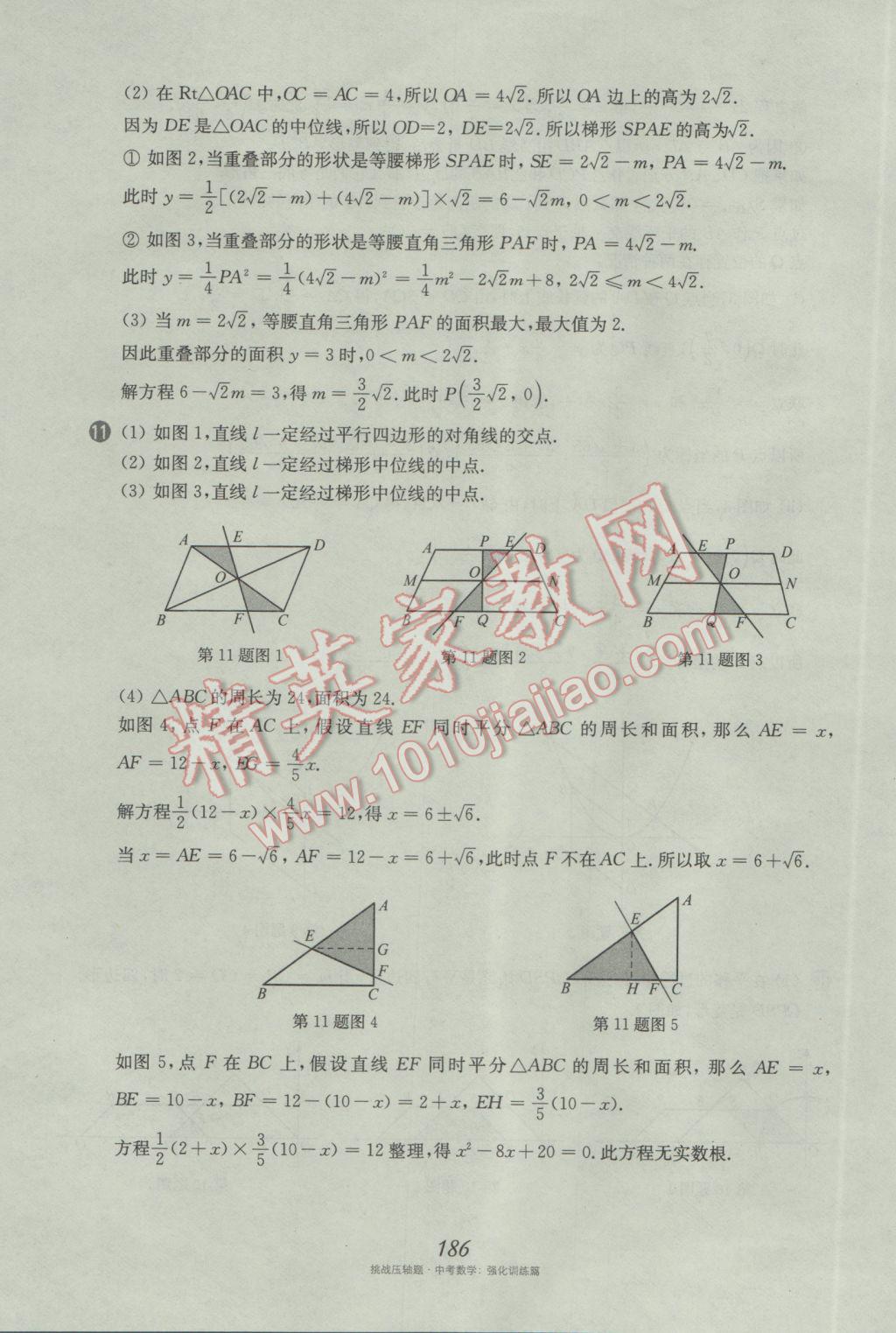 2017年挑戰(zhàn)壓軸題中考數(shù)學(xué)強(qiáng)化訓(xùn)練篇 參考答案第50頁