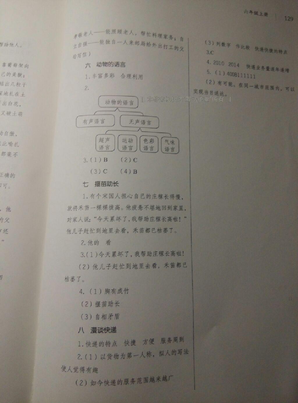 2016年語(yǔ)文閱讀課堂六年級(jí)上冊(cè)北京教育出版社 第20頁(yè)