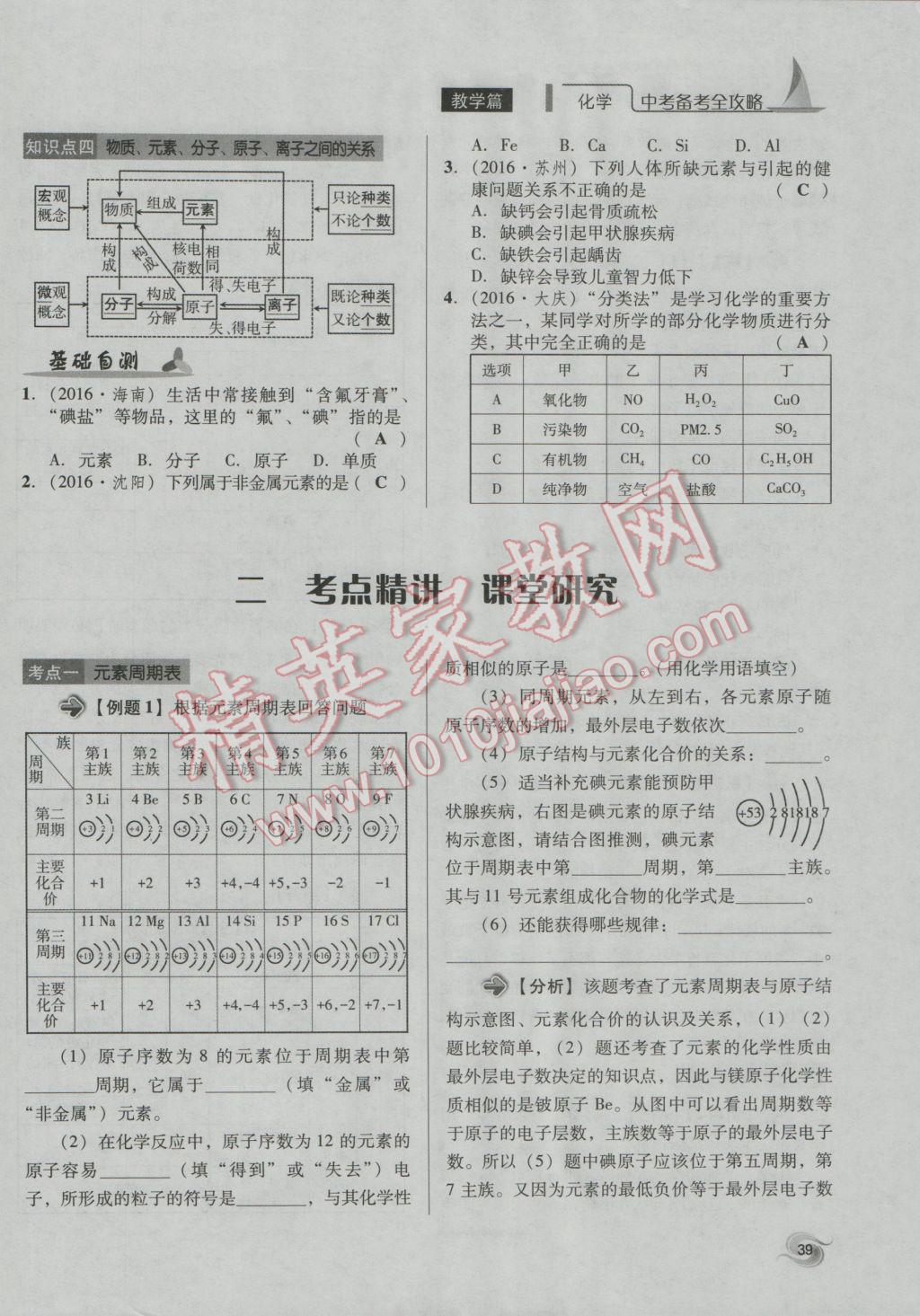 2017年中考備考全攻略化學(xué) 專題1-10第39頁