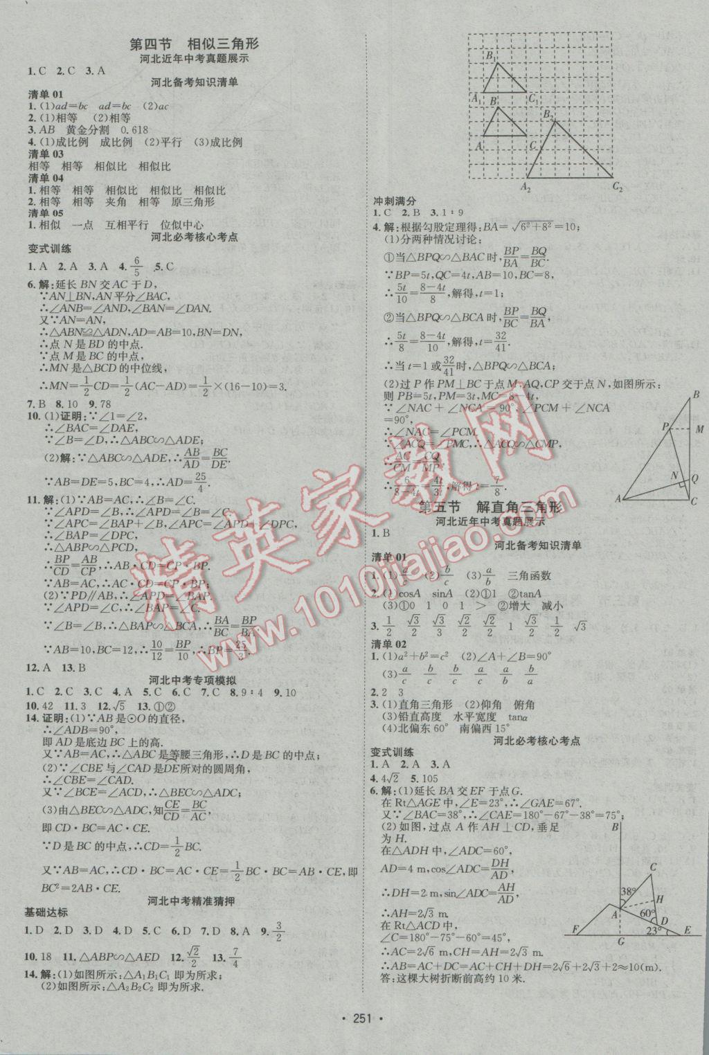 2017年中考專題講練數(shù)學(xué)河北專版 參考答案第11頁(yè)