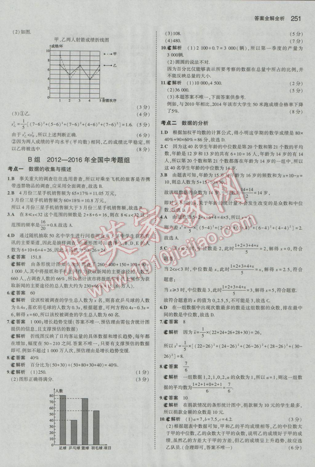 2017年5年中考3年模擬中考數(shù)學(xué)河北專用 參考答案第37頁