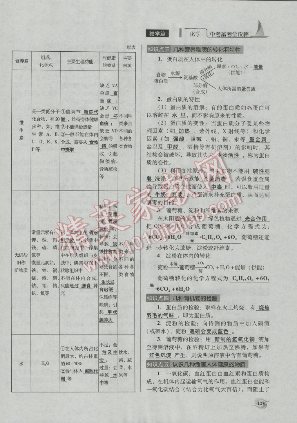 2017年中考備考全攻略化學(xué) 專題11-20第107頁