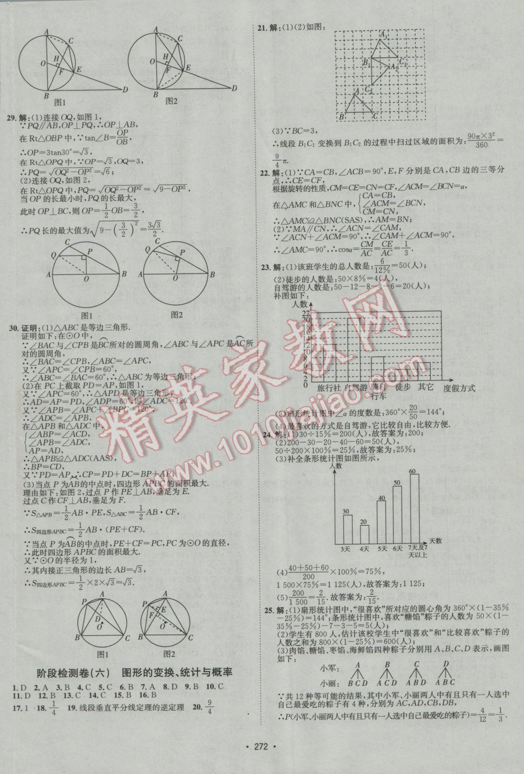 2017年中考專題講練數(shù)學河北專版 參考答案第32頁