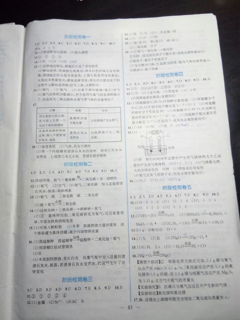 2016年同步導(dǎo)學(xué)案課時(shí)練九年級化學(xué)全一冊人教版 第25頁