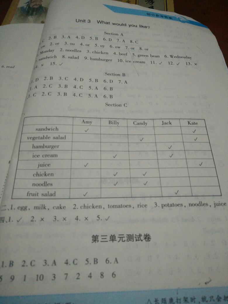 2016年新課程新練習(xí)五年級英語上冊人教版 第3頁