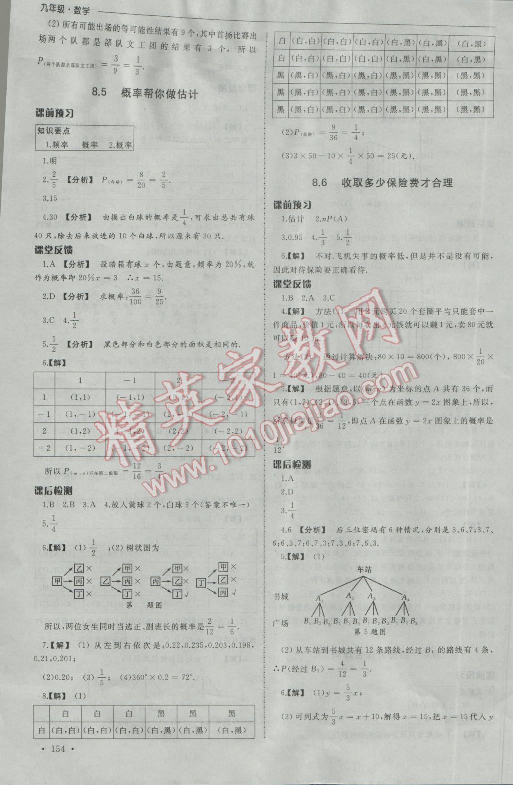 2017年為了燦爛的明天同步訓(xùn)練與拓展九年級(jí)數(shù)學(xué)下冊(cè)蘇科版 參考答案第28頁(yè)