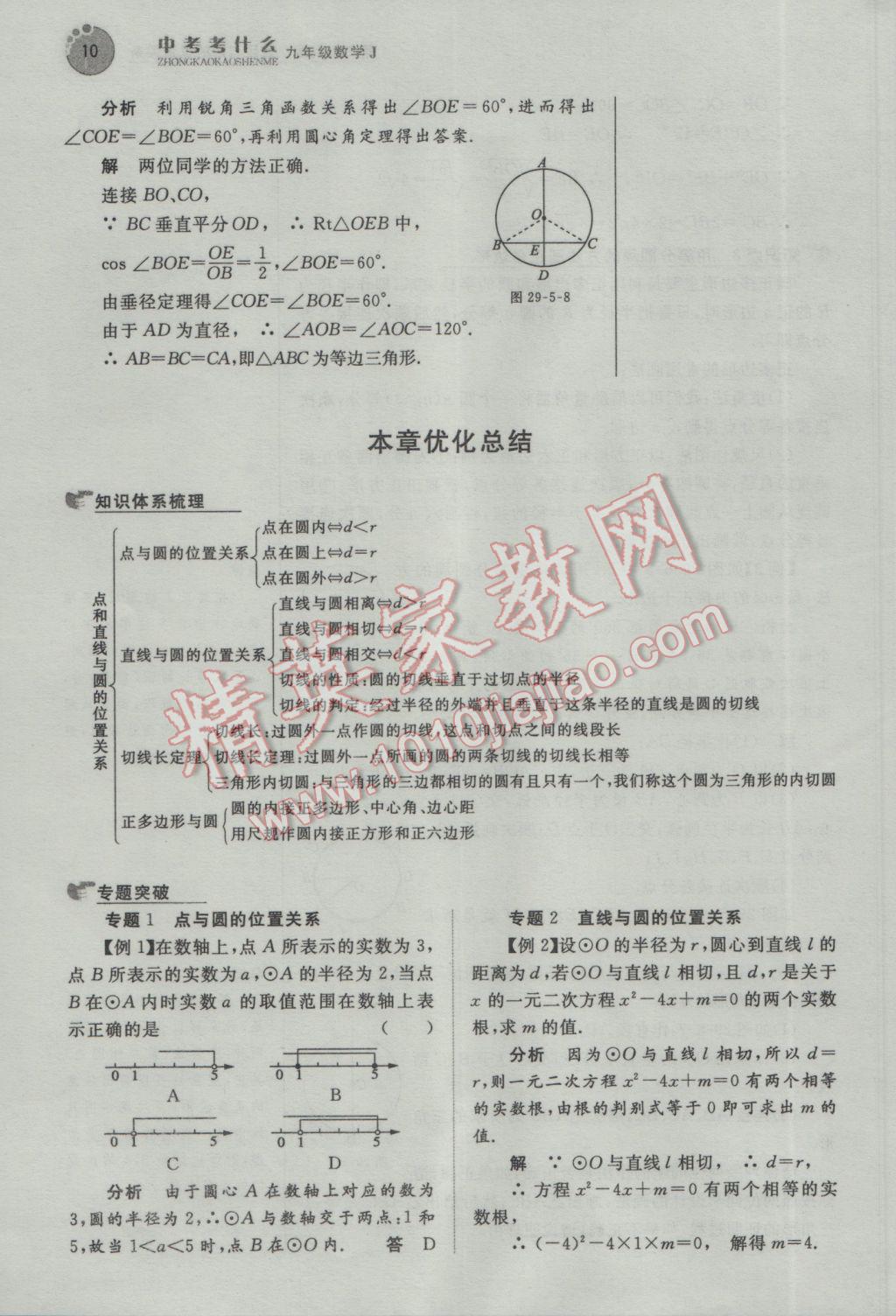 2017年中考考什么九年級(jí)數(shù)學(xué)下冊冀教版 名師精講第10頁