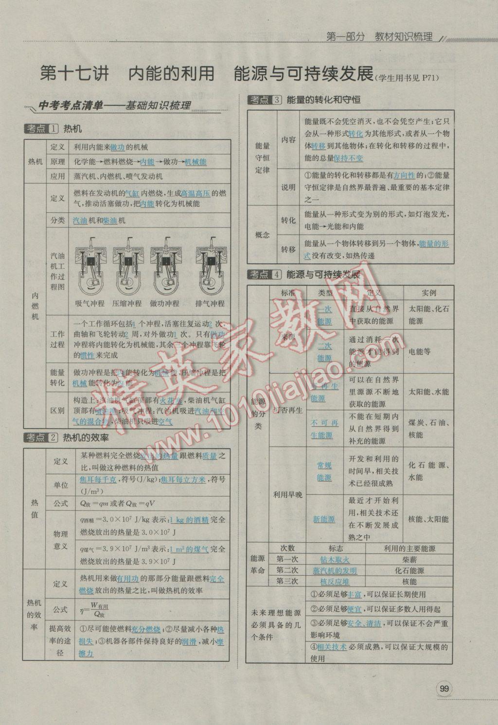 2017年走向中考考场南充中考中考总复习物理人教版 第一部分第十四讲到第二十四讲第101页