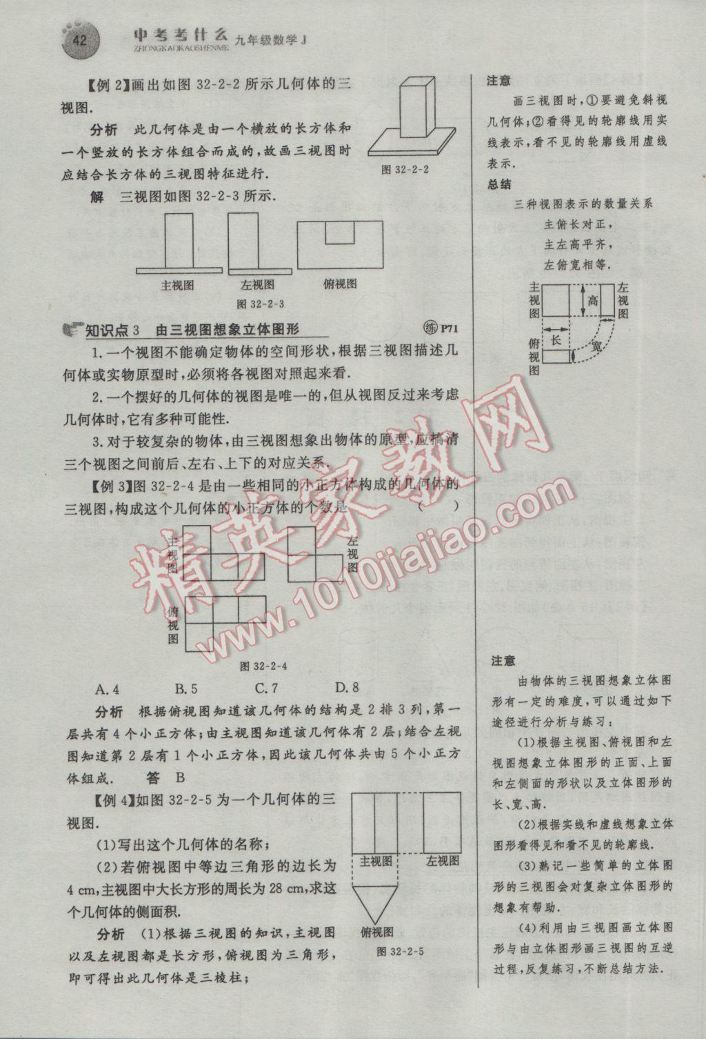 2017年中考考什么九年級(jí)數(shù)學(xué)下冊冀教版 名師精講第42頁