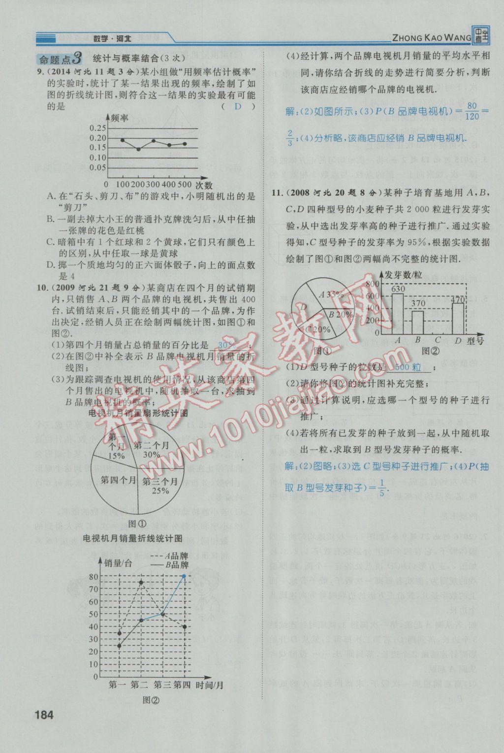 2017年鴻鵠志文化河北中考命題研究中考王數(shù)學(xué) 第一編教材知識梳理篇第七章第八章第85頁