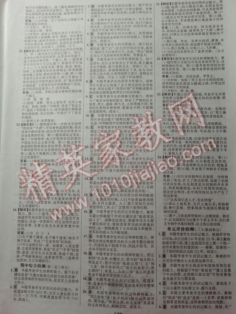 2016年世紀(jì)金榜金榜學(xué)案七年級歷史上冊岳麓版 第24頁