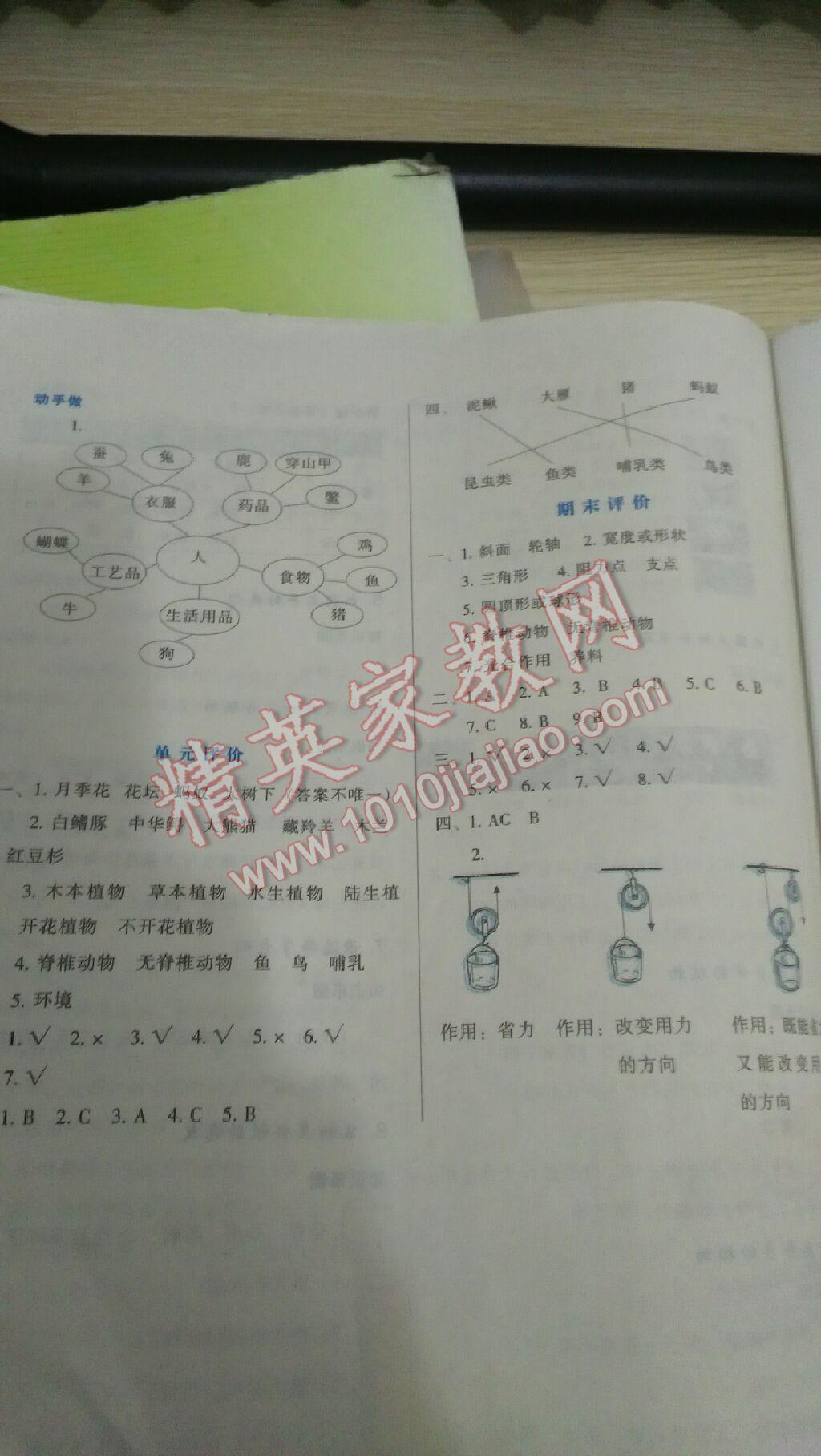 2016年新課程學(xué)習(xí)與評(píng)價(jià)六年級(jí)科學(xué)上冊(cè)教科版 第6頁(yè)