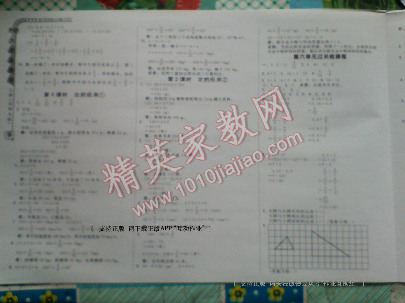 2016年綜合應(yīng)用創(chuàng)新題典中點(diǎn)六年級數(shù)學(xué)上冊北師大版第5版 第13頁