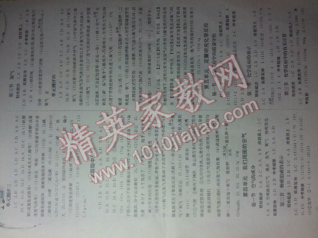 2016年自主學(xué)習(xí)能力測(cè)評(píng)九年級(jí)化學(xué)全一冊(cè)魯教版C版 第2頁(yè)