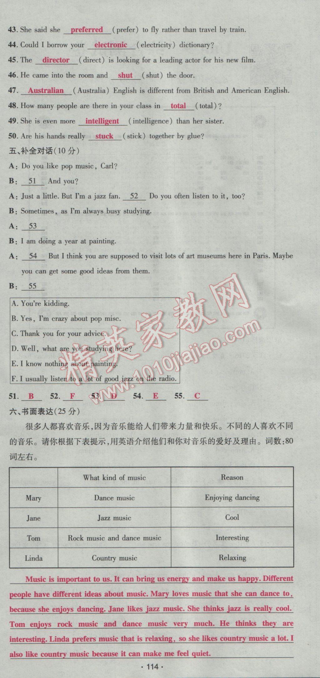 2017年优学名师名题九年级英语下册人教版&nbsp;综合测试卷