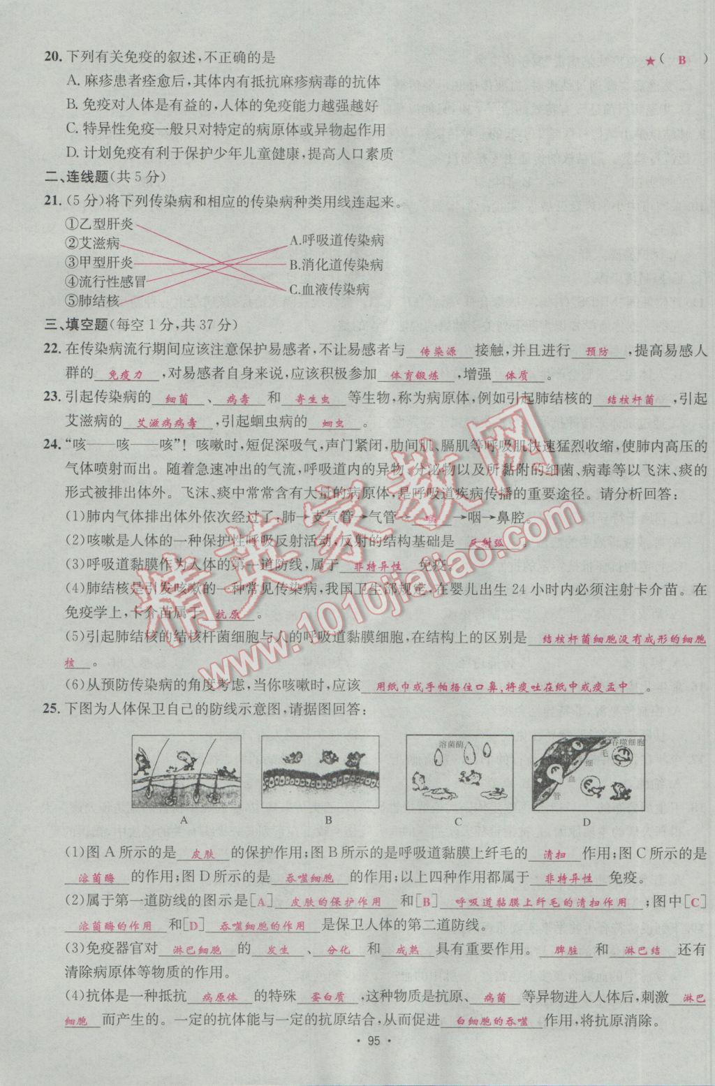 2017年優(yōu)學(xué)名師名題八年級(jí)生物下冊(cè)人教版 測(cè)試卷