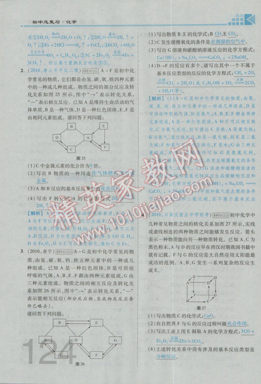 2017年金牌教練贏在燕趙初中總復(fù)習(xí)化學(xué)河北中考專用 熱點(diǎn)專題加檢測(cè)卷參考答案第12頁(yè)