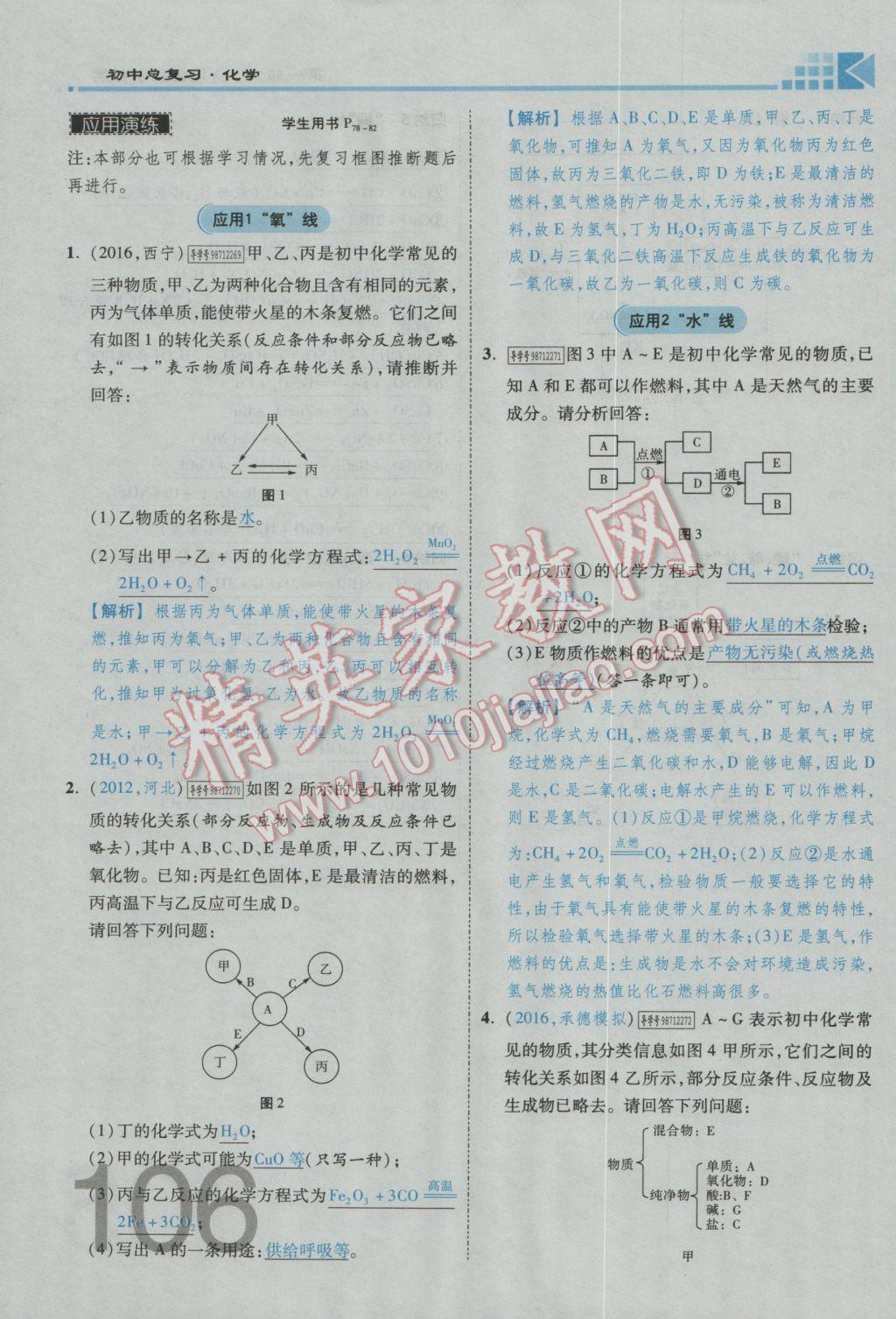 2017年金牌教練贏在燕趙初中總復(fù)習(xí)化學(xué)河北中考專用 重點(diǎn)歸納二參考答案第322頁