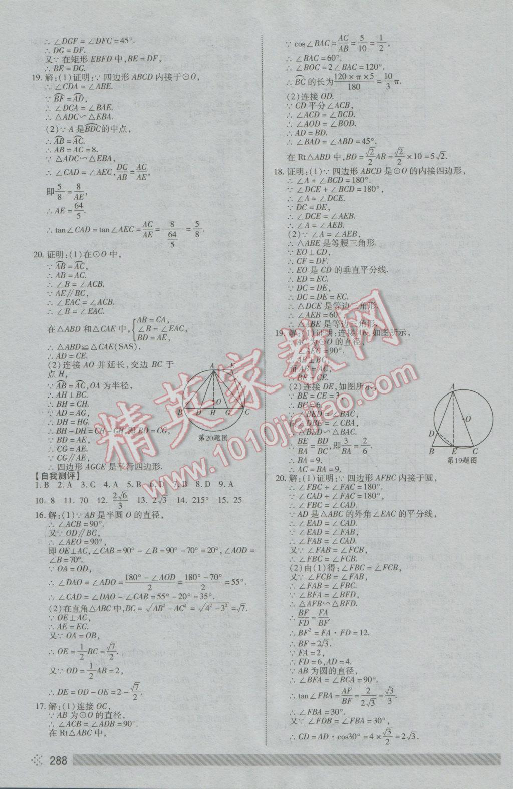 2017年東營(yíng)中考初中總復(fù)習(xí)全程導(dǎo)航數(shù)學(xué) 參考答案第29頁