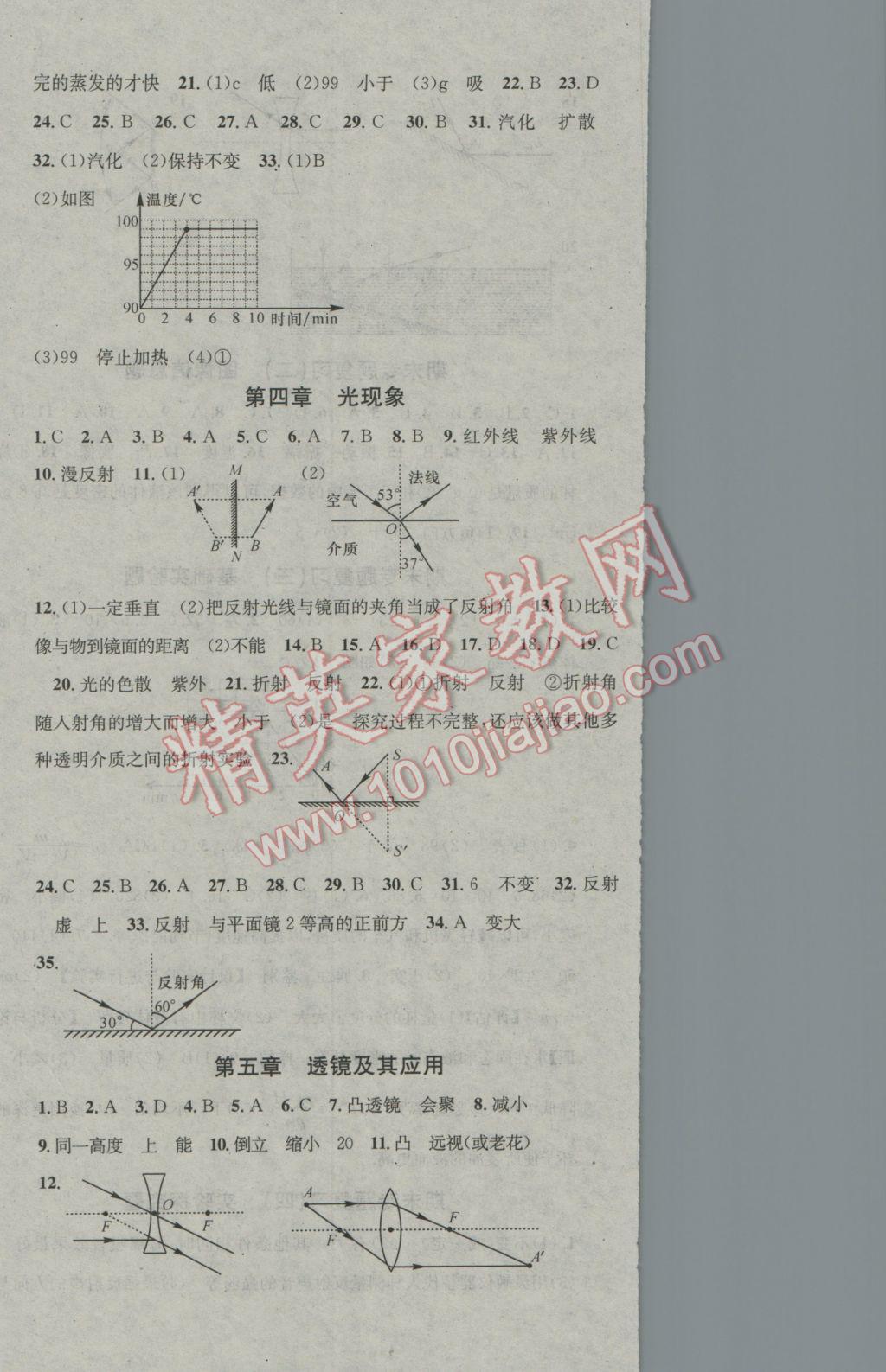 2017年華章教育寒假總復(fù)習(xí)學(xué)習(xí)總動(dòng)員八年級(jí)物理人教版 參考答案第2頁(yè)