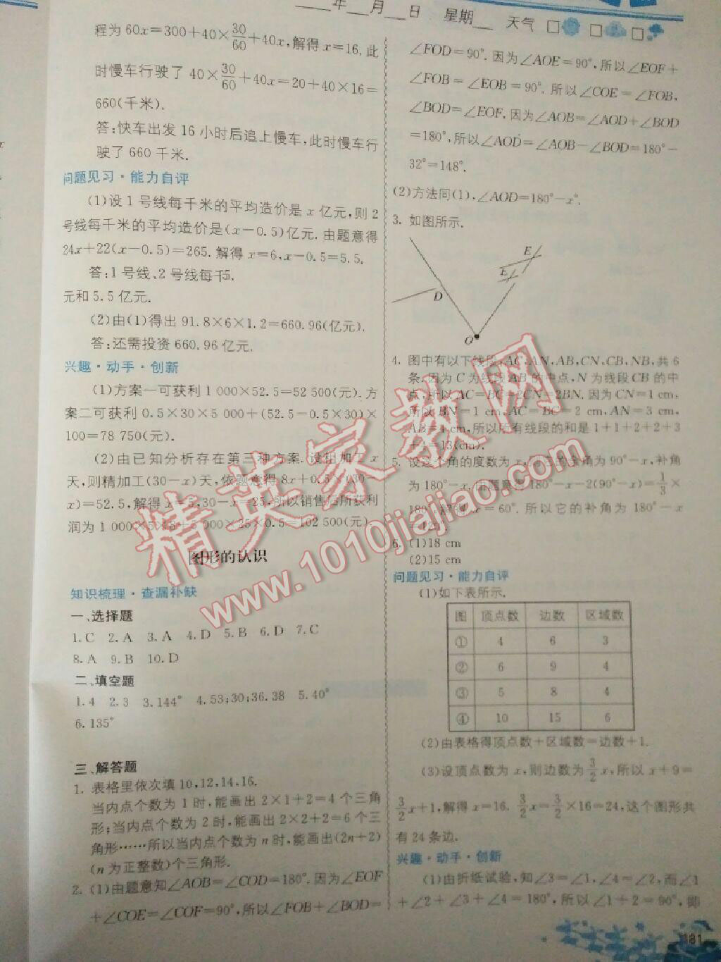 2017年寒假作業(yè)七年級(jí)合訂本中國(guó)地圖出版社 第21頁(yè)