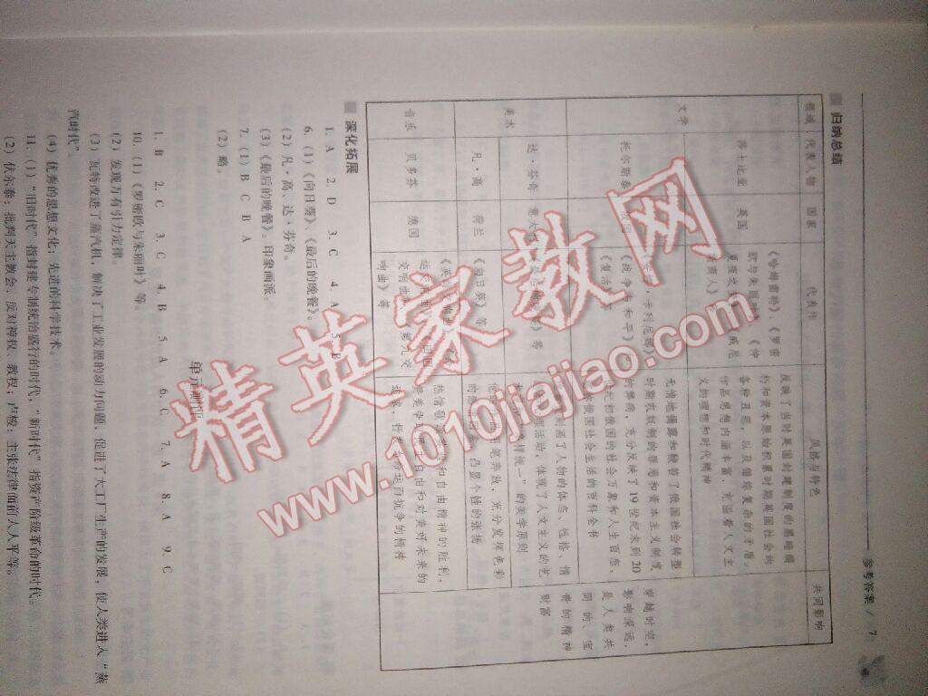 2017年新課程問題解決導(dǎo)學(xué)方案九年級(jí)世界歷史下冊(cè)華東師大版 第45頁