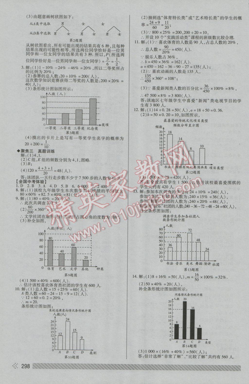 2017年菏澤中考全程導(dǎo)航初中總復(fù)習數(shù)學(xué) 參考答案第39頁