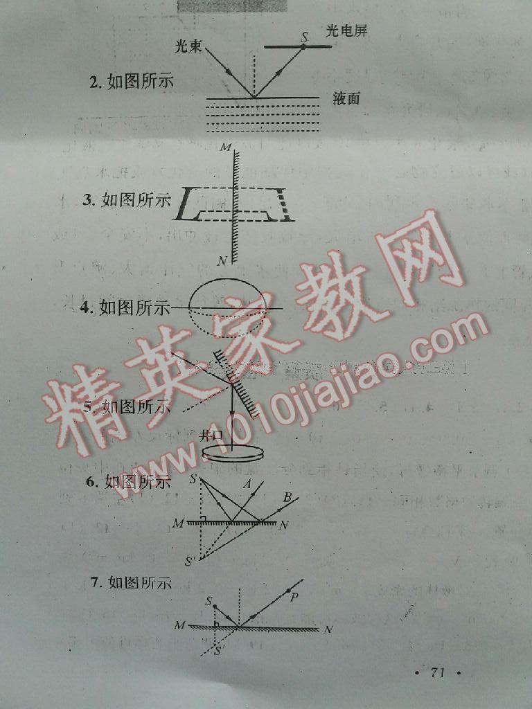 2017年華章教育寒假總復習學習總動員八年級物理人教版 第20頁