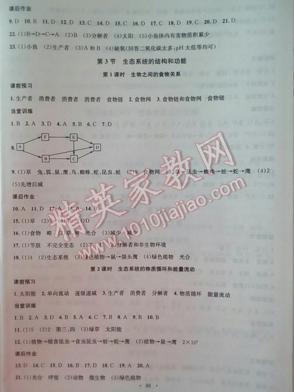 2017年名校課堂滾動學(xué)習(xí)法八年級生物下冊濟(jì)南版 第18頁