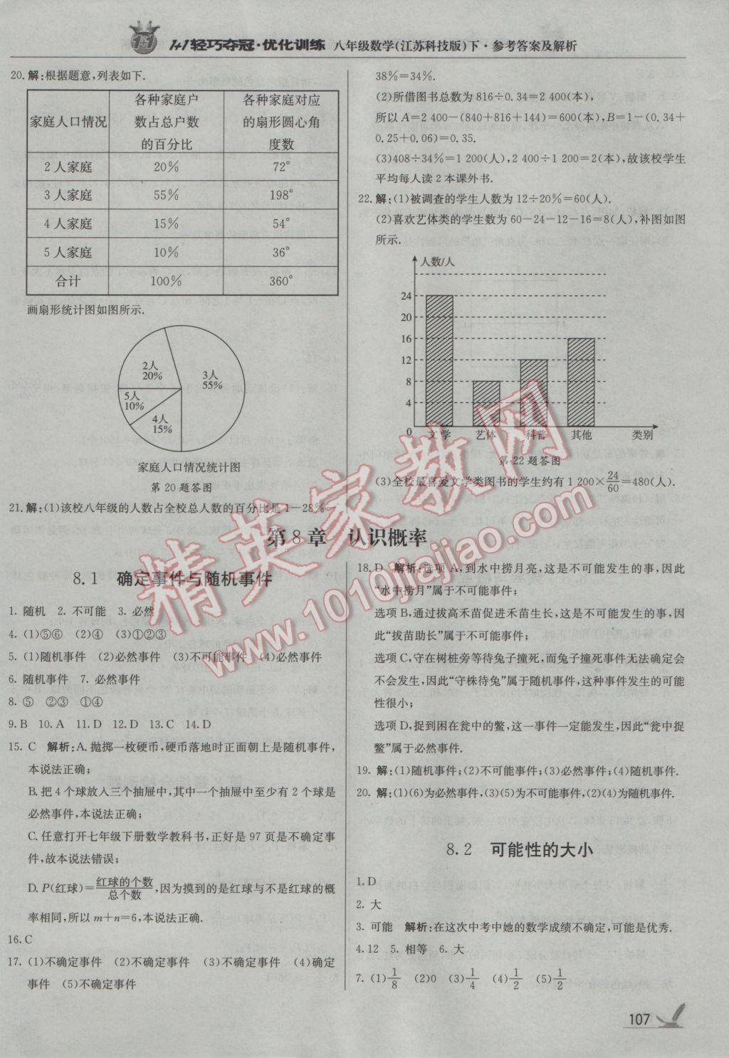 2017年1加1轻巧夺冠优化训练八年级数学下册苏科版银版 参考答案第4页