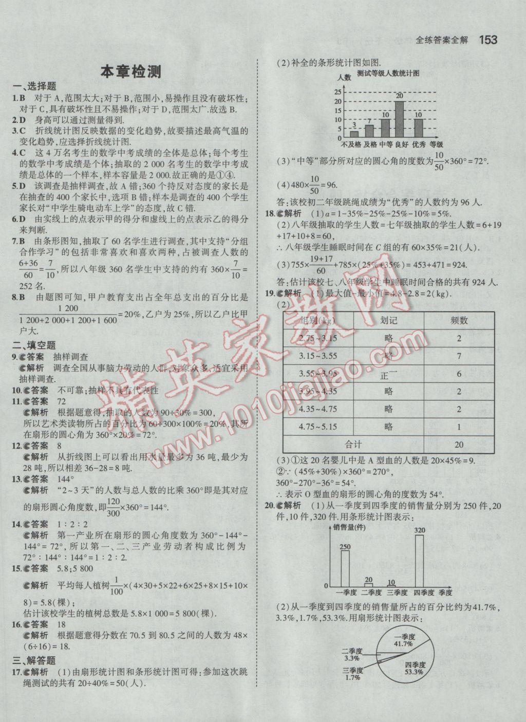 2017年5年中考3年模擬初中數(shù)學(xué)七年級下冊人教版 參考答案第43頁