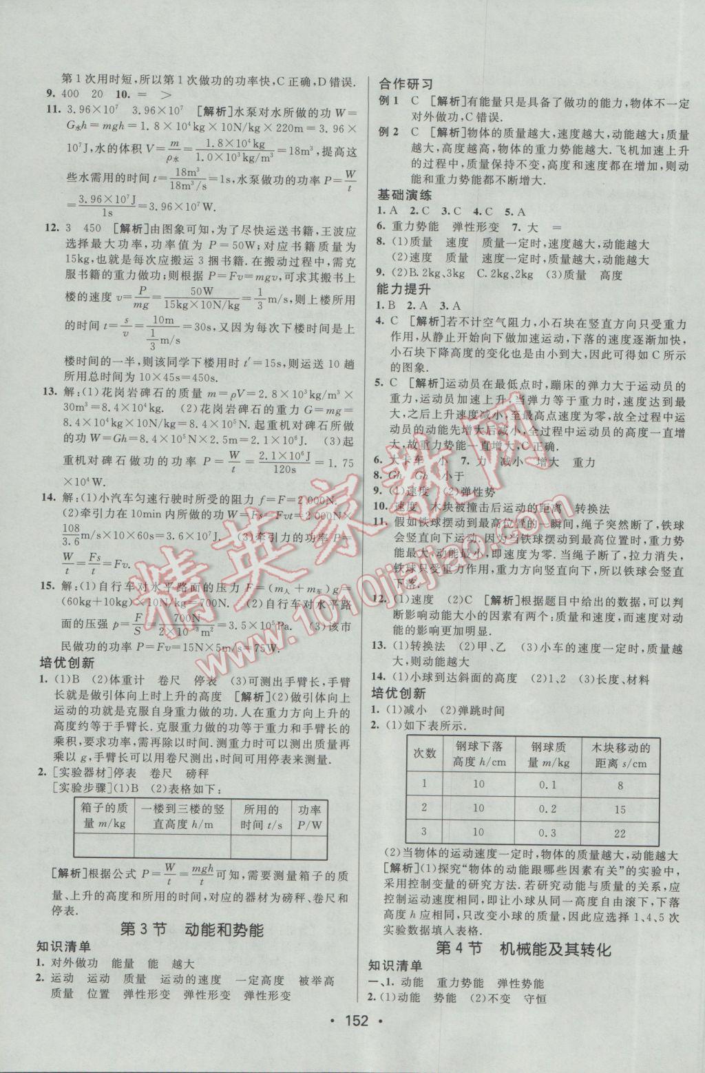 2017年同行學(xué)案學(xué)練測(cè)八年級(jí)物理下冊(cè)人教版 參考答案第16頁(yè)