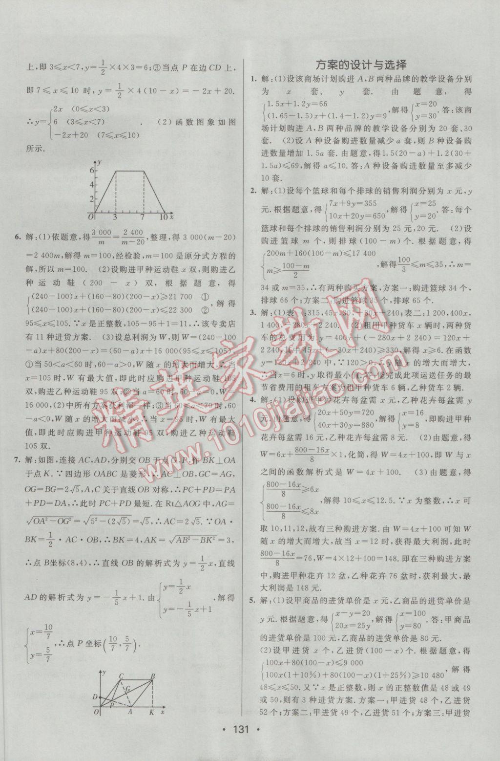 2017年同行學(xué)案學(xué)練測(cè)八年級(jí)數(shù)學(xué)下冊(cè)人教版 參考答案第15頁(yè)