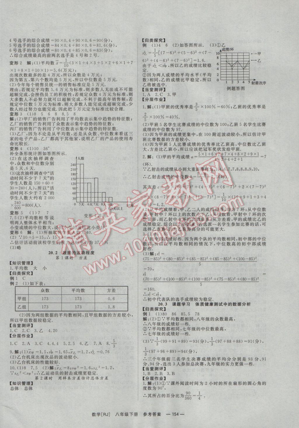 2017年全效學(xué)習(xí)八年級數(shù)學(xué)下冊人教版 參考答案第18頁