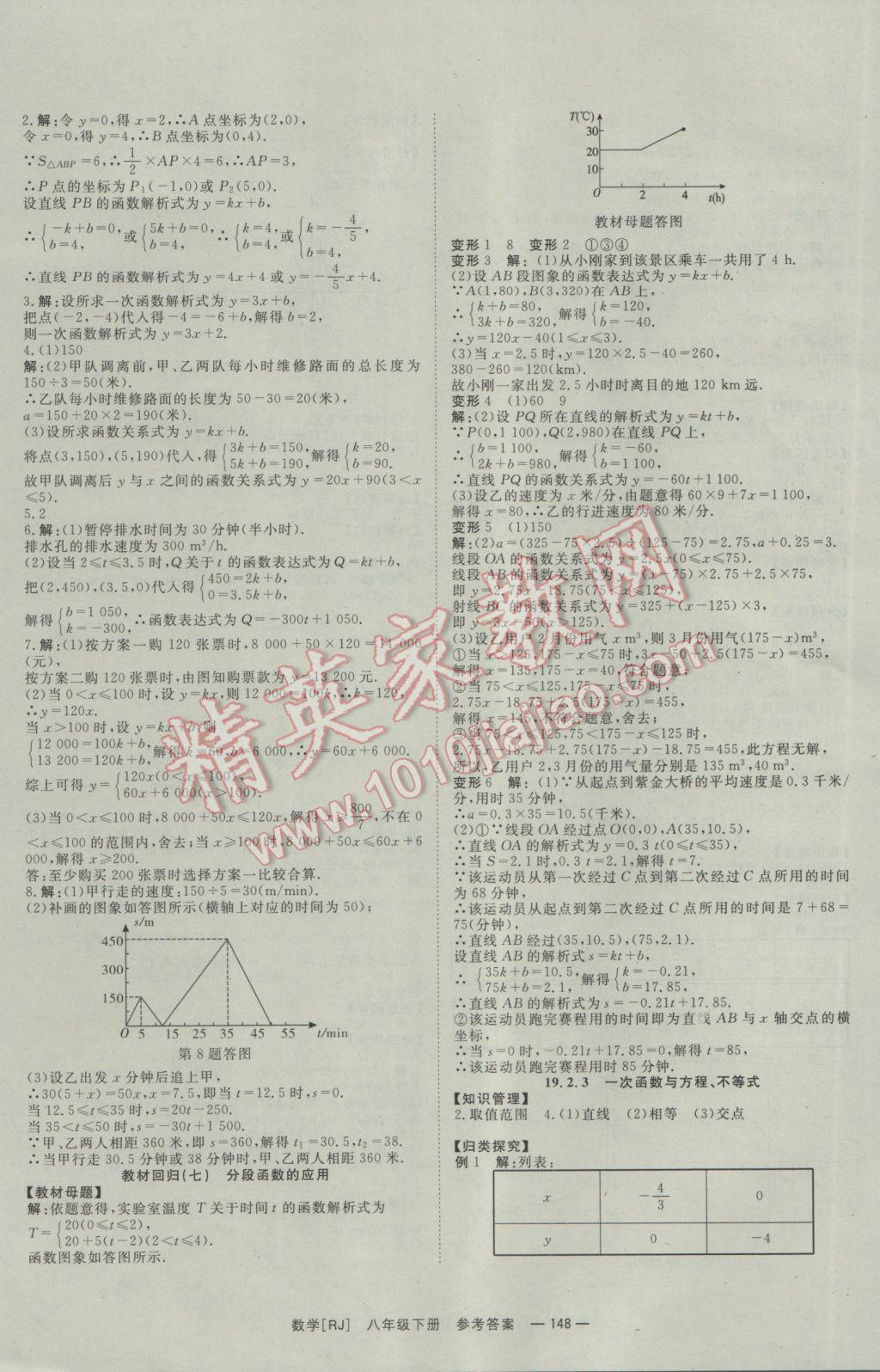 2017年全效學(xué)習(xí)八年級(jí)數(shù)學(xué)下冊(cè)人教版 參考答案第12頁(yè)