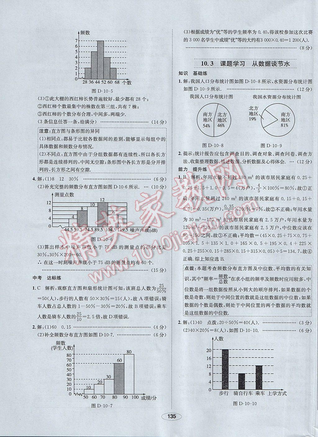 2017年中學(xué)教材全練七年級數(shù)學(xué)下冊人教版 參考答案第35頁