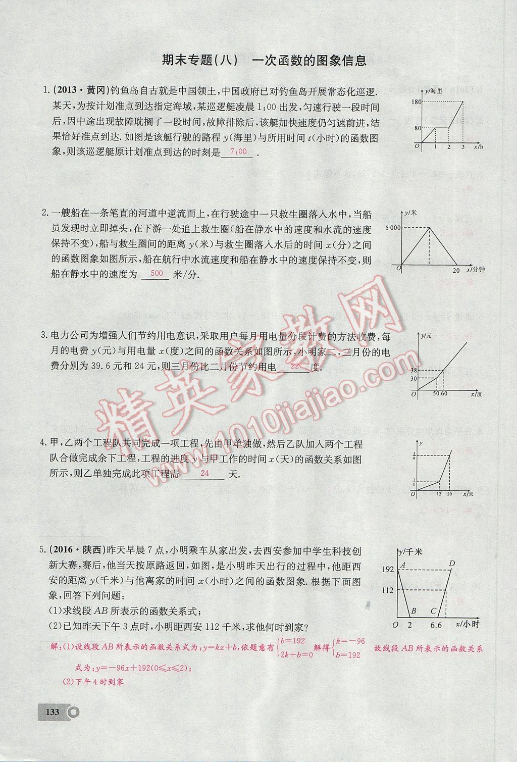 2017年思維新觀察八年級數(shù)學(xué)下冊 期末復(fù)習(xí)專題第8頁