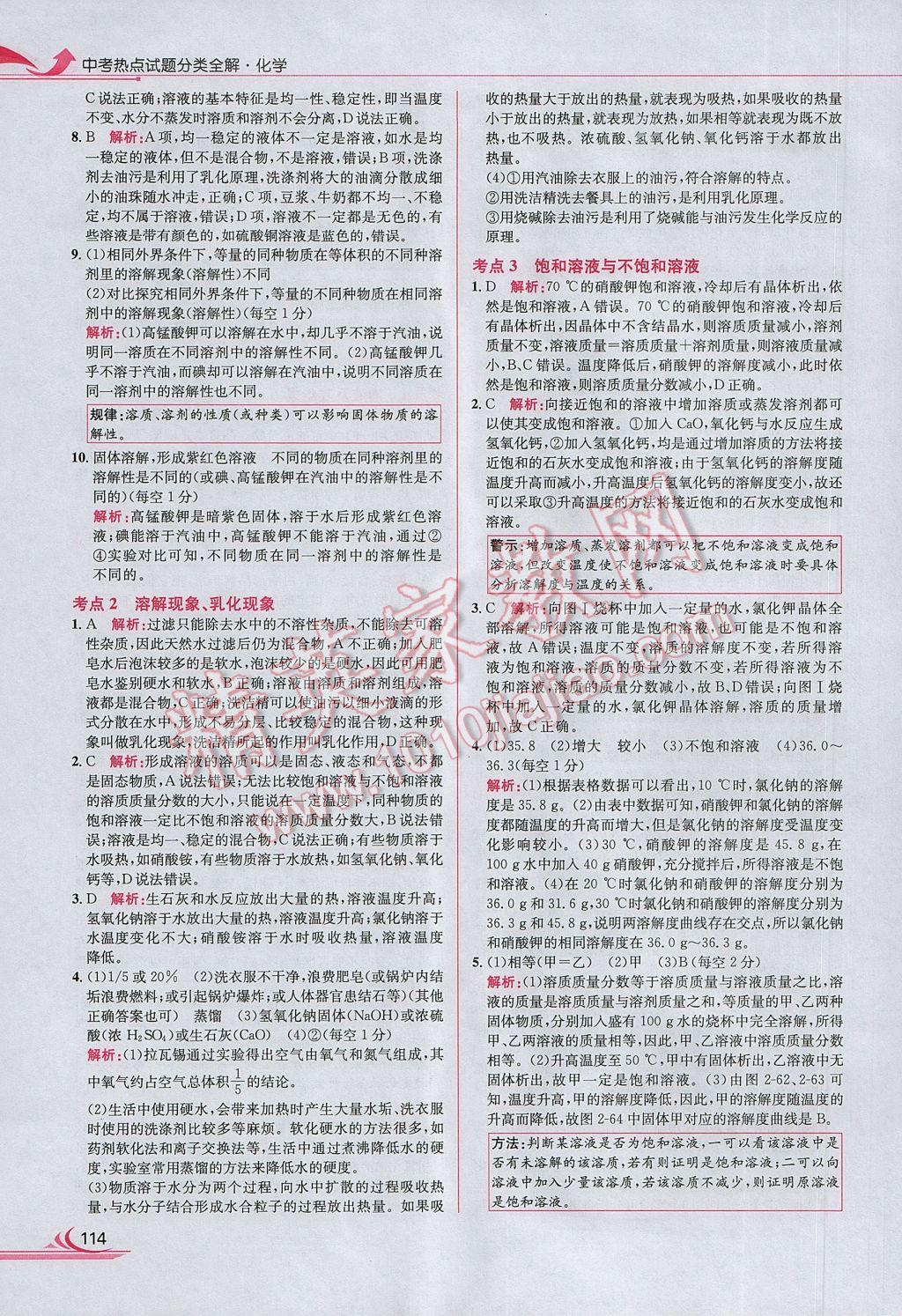 2017年中考熱點試題分類全解化學(xué) 參考答案第22頁